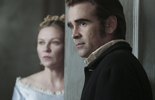 Kirsten Dunst en Colin Farrell in The Beguiled