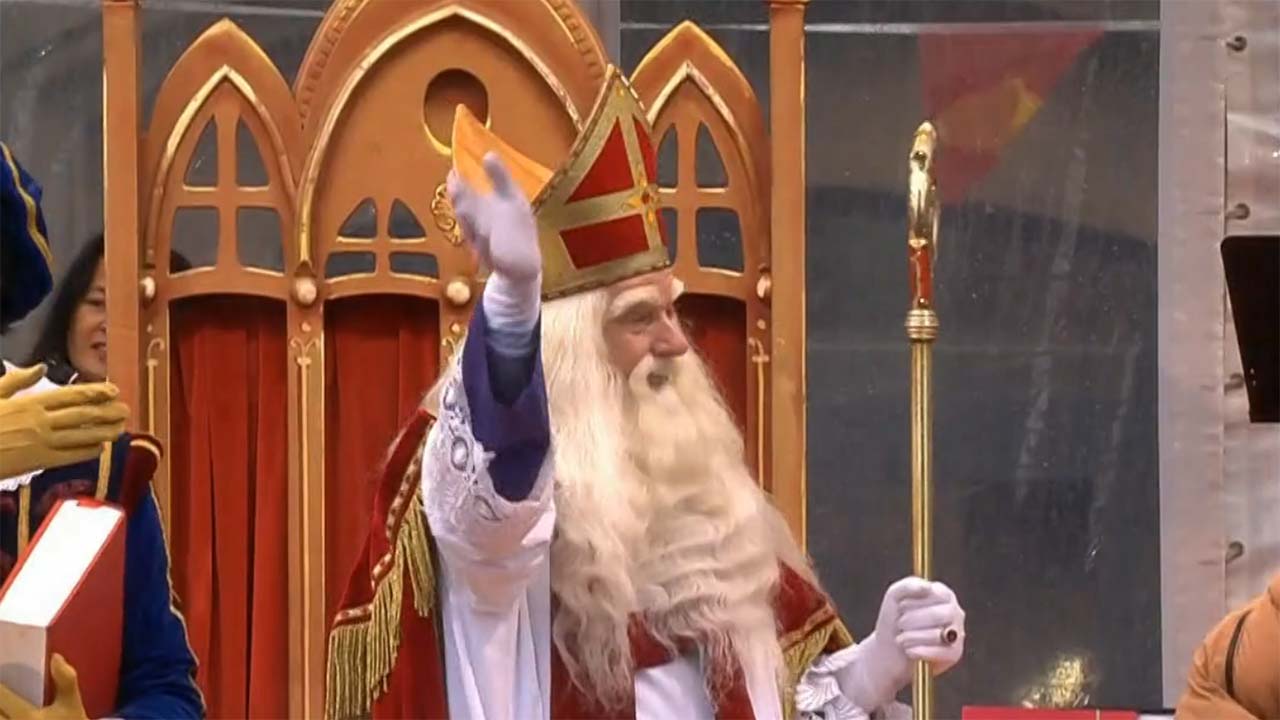 Gisteren in Het Sinterklaasjournaal: de Sint is in het land, maar de