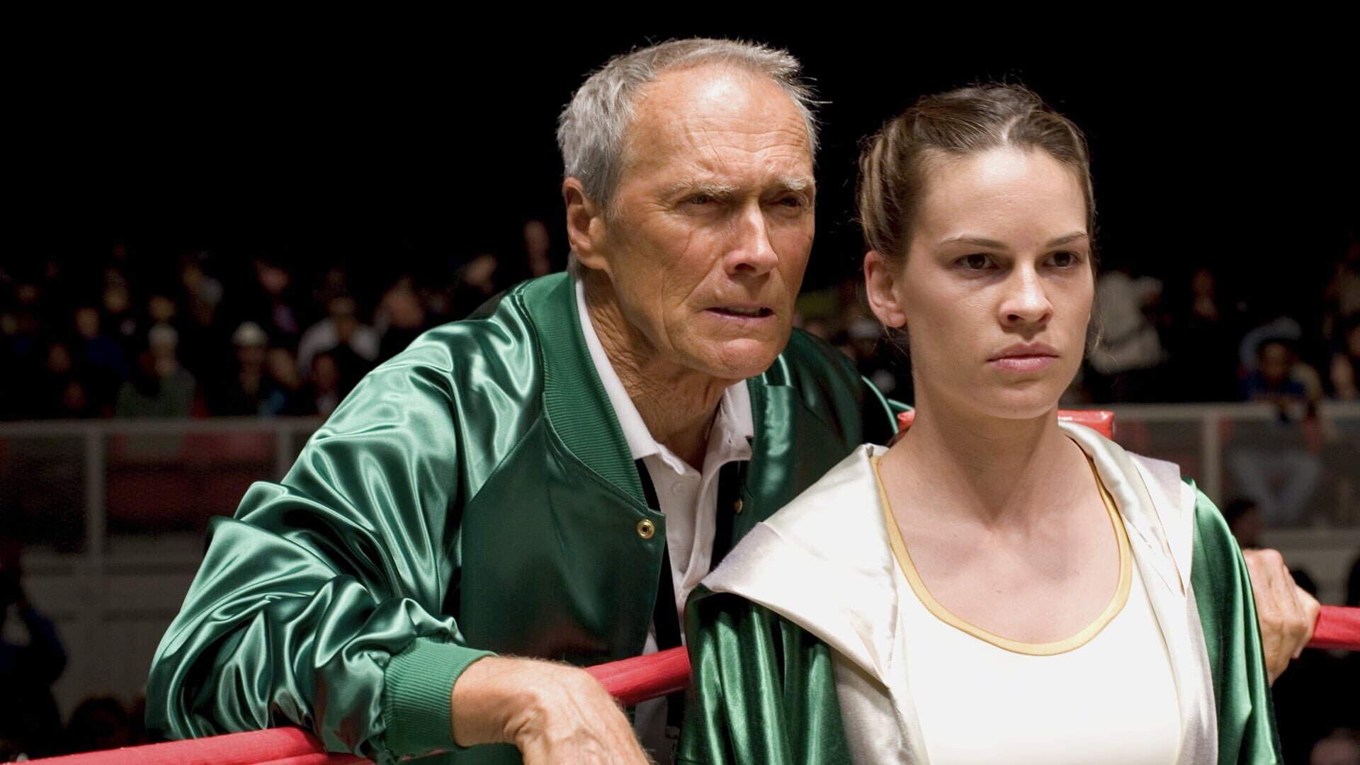 Hilary Swank vs. Lucia Riker in the drama Million Dollar Baby