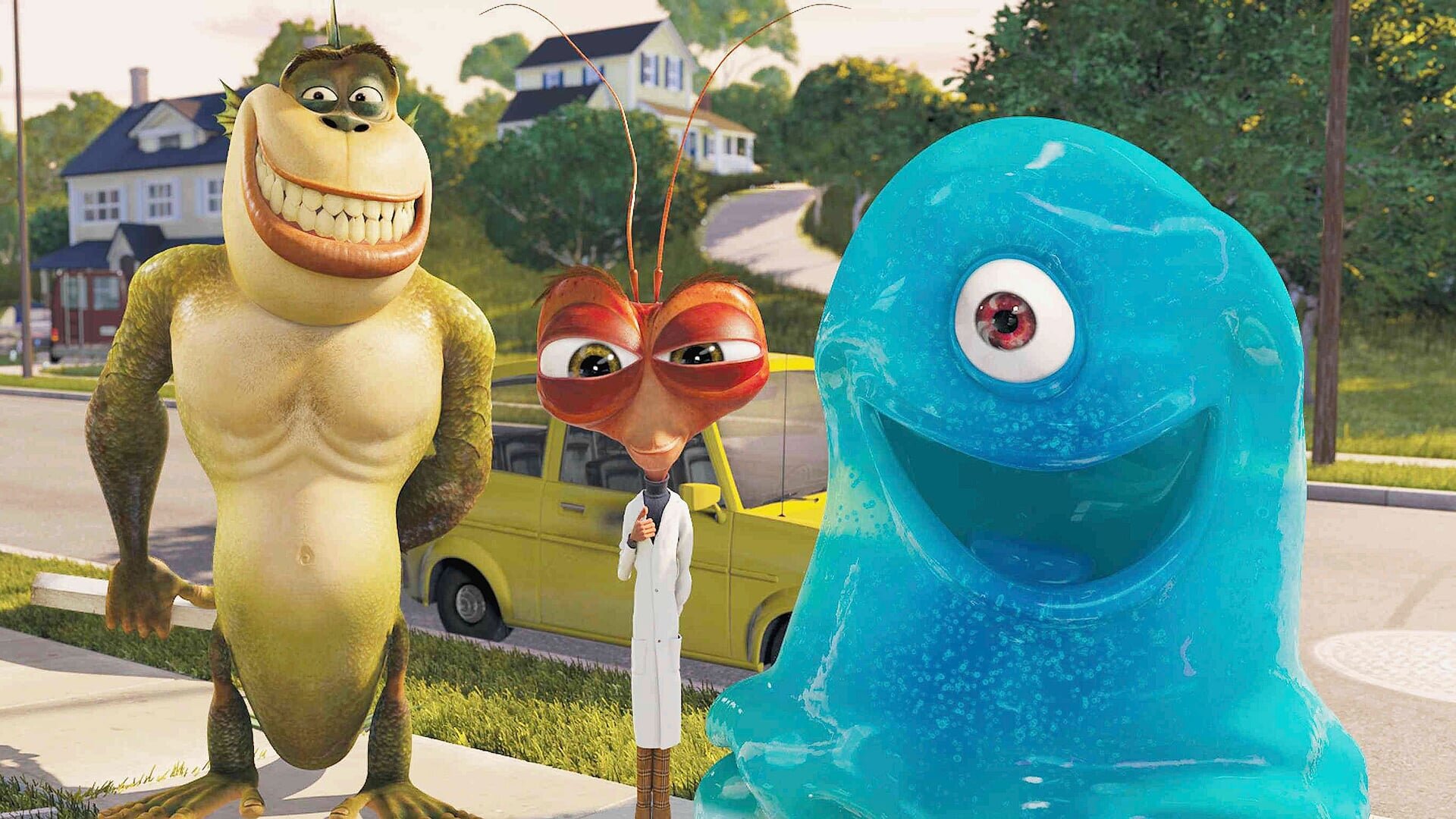 Reese Witherspoon is committed to Earth in the animated film Monsters vs. Aliens.
