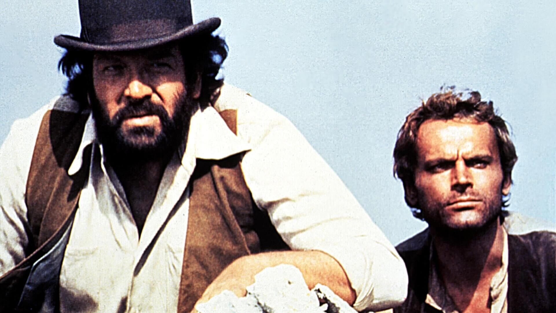 Broers Bud Spencer en Terrence Hill doen hun vader een plechtige