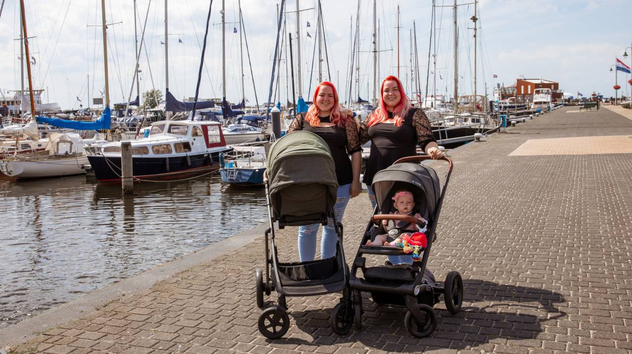 Video: Urk!-ster Gerda is bevallen van een zoontje