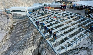 Bauen auf höchstem Niveau - Die Bergstation am Dachstein