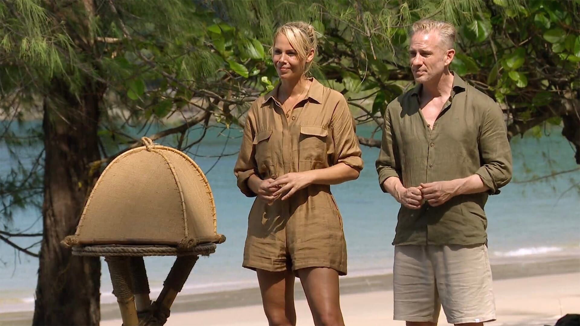 De laatste drie deelnemers zetten alles op alles in de grote finale van Expeditie Robinson 2024