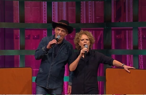 Herman Finkers en Brigitte Kaandorp in duet bij Even Tot Hier - TVgids.nl