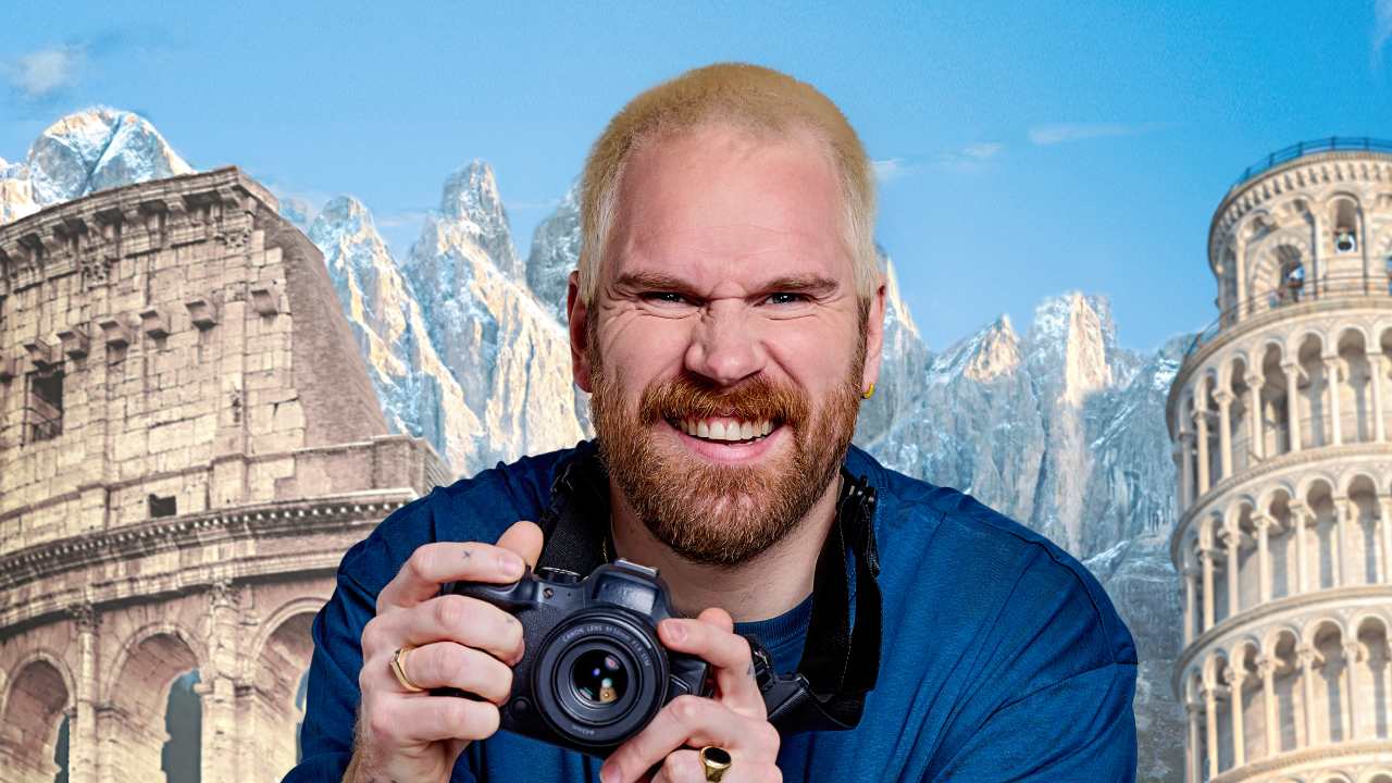 De deelnemers van Het Perfecte Plaatje op Reis moeten een romantische foto maken