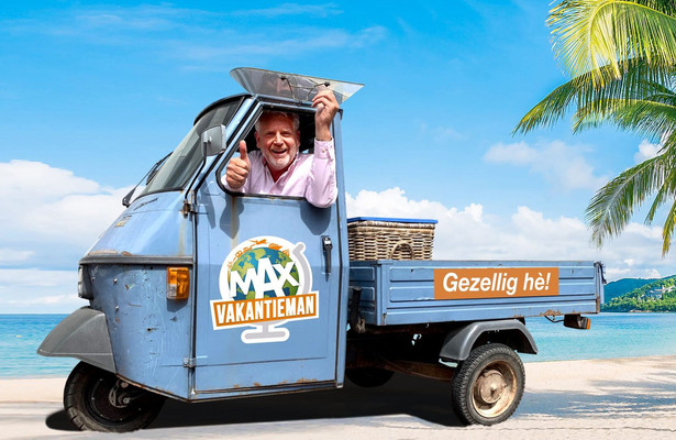 Sybrand Niessen voor MAX Vakantieman