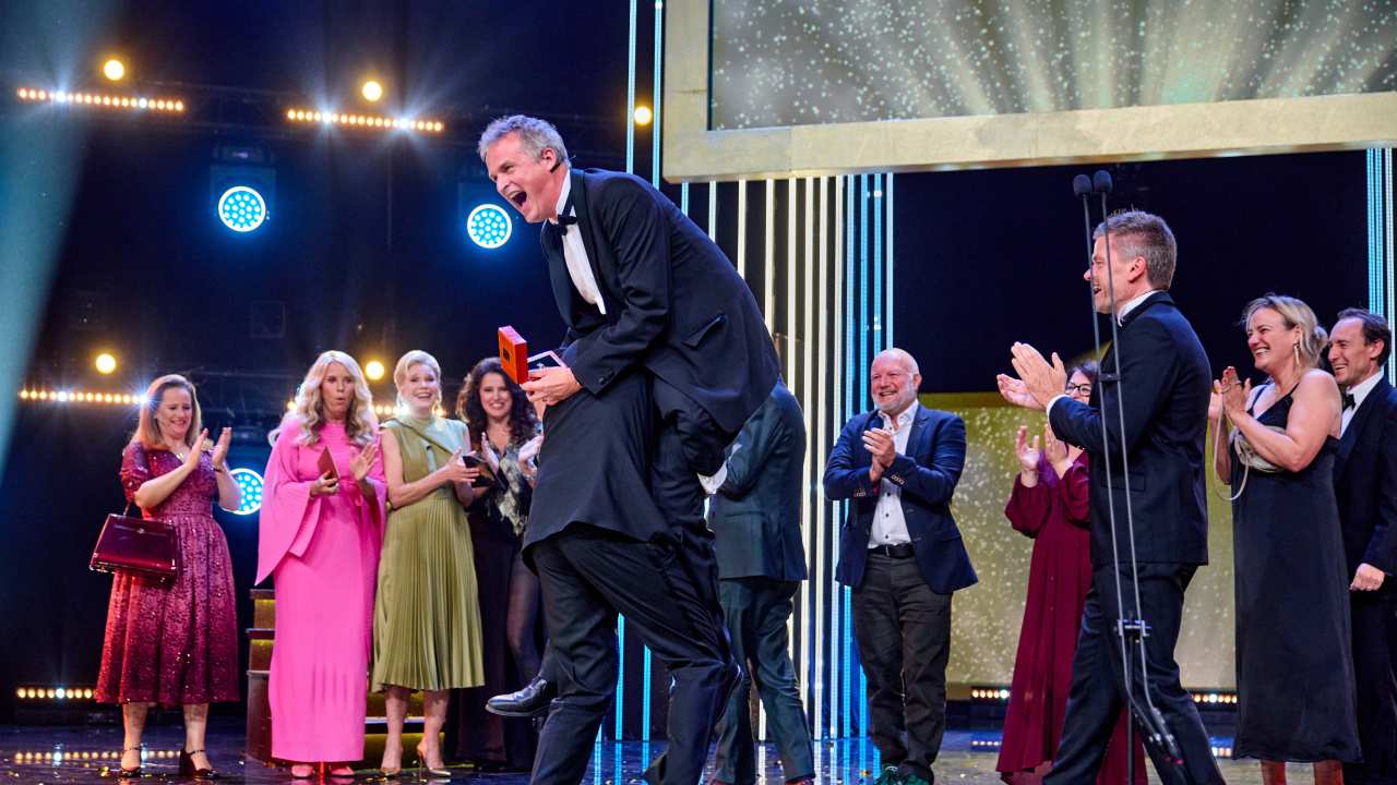 Arnout Hauben op Gouden Televizier-Ring Gala