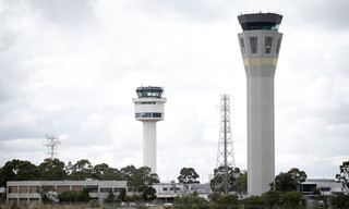 Inside Melbourne Airport
