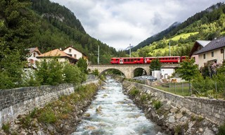 Traumhafte Bahnstrecken der Schweiz