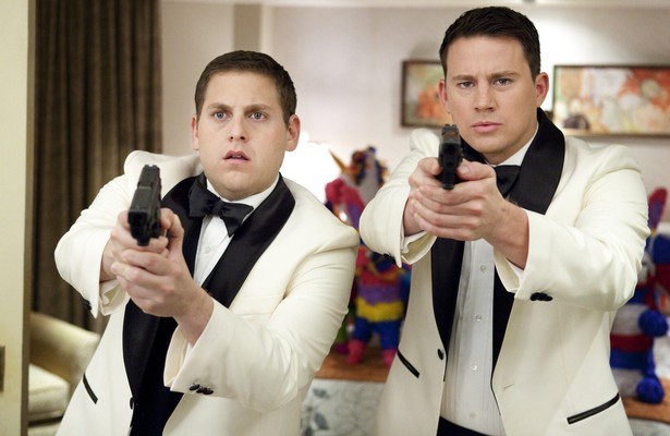 Channing Tatum en Jonah Hill in 21 Jump Street