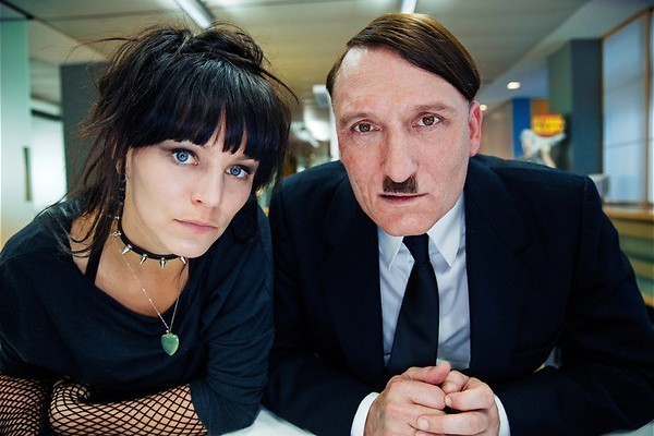 Hitler in modern Berlijn