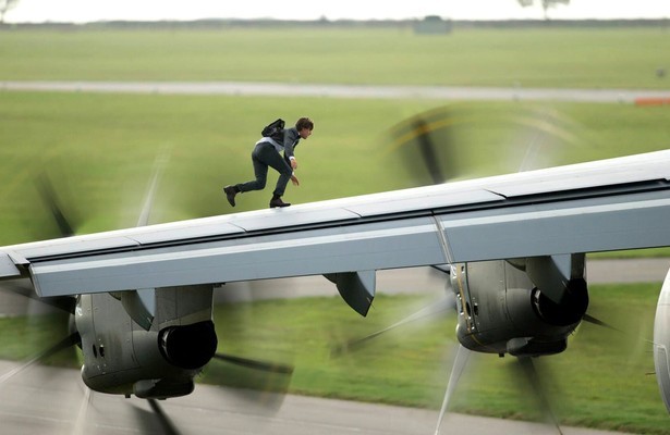 Tom Cruise als Ethan Hunt in Mission: Impossible - Rogue Nation