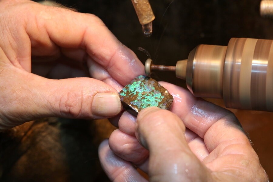 Outback opal hunters