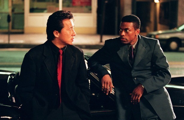 Jackie Chan en Chris Tucker in Rush Hour