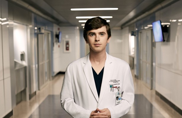 Freddie Highmore in The Good Doctor