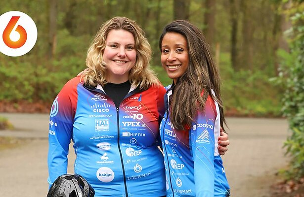 Airen Mylene voor Alpe d’HuZes