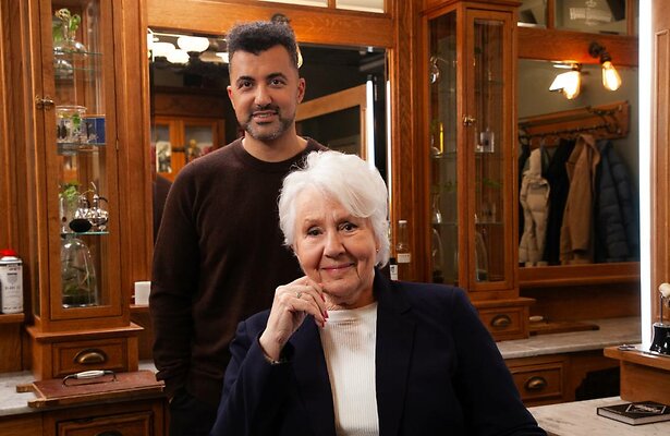 Anne Wil en Eus in De Geknipte Gast