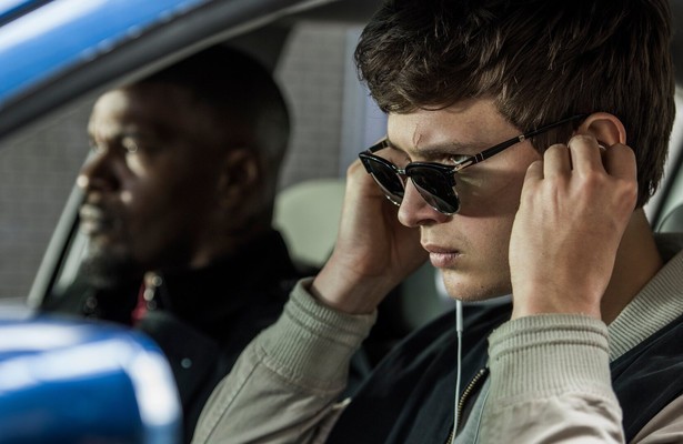 Ansel Elgort en Jamie Foxx in Baby Driver