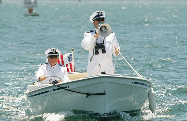 William Shatner en James Spader in Boston Legal