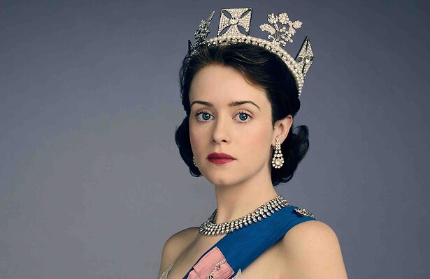 Claire Foy in The Crown