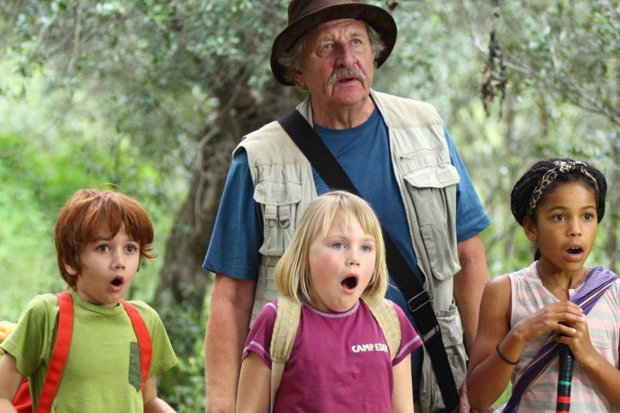 Casper en Emma op safari