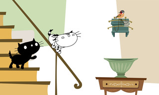 De avonturen van Pim & Pom in het museum