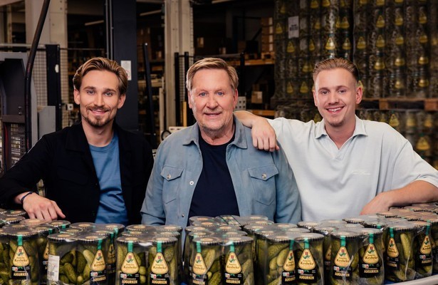 De familie Kesbeke voor De Augurkenkoning