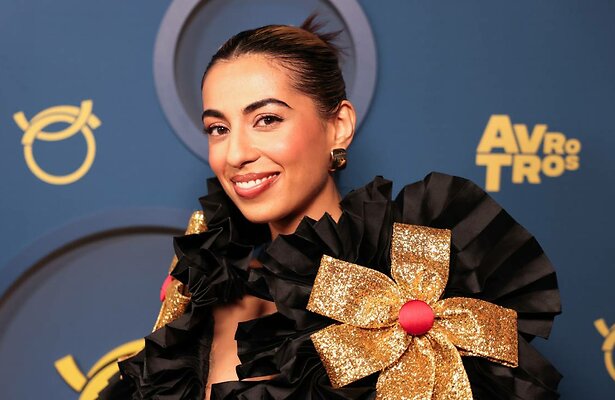 Hila Noorzai op de rode loper van het Gouden Televizier Ring Gala 2024. 
