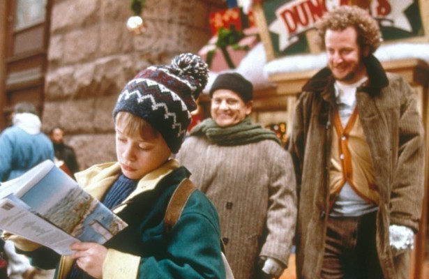 Macaulay Culkin, Joe Pesci en Daniel Stern in Home Alone 2