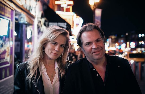 Ilse de Lange en Frank Evenblij