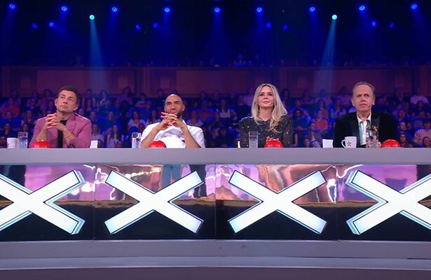 Dan Karaty, Edson da Graça, Chantal Janzen en Marc-Marie Huijbregts