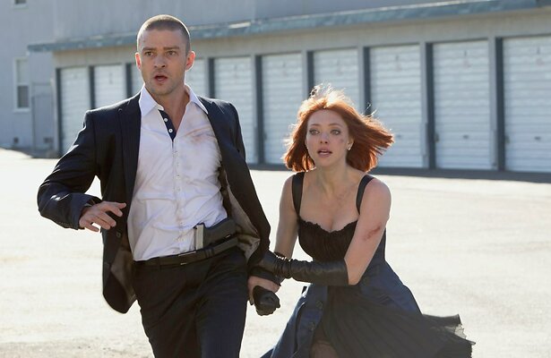 Justin Timberlake en Amanda Seyfried in In Time