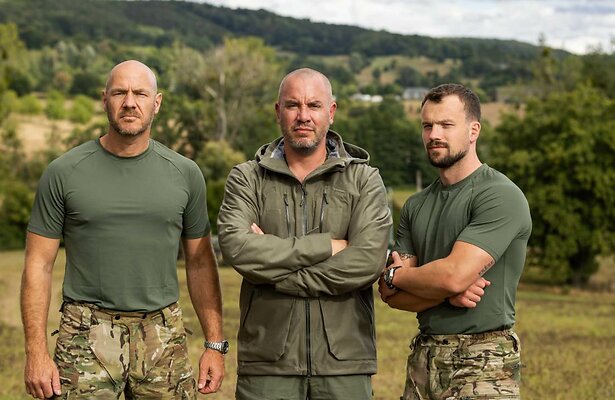 Ray Klaassens, Jeroen van Koningsbrugge en Dai Carter