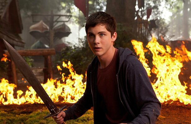 Logan Lerman in Percy Jackson: Sea of Monsters