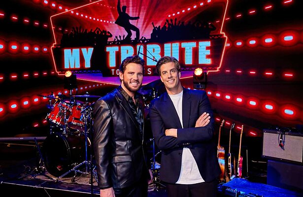Bouke Scholten en Rob Kemps voor My Tribute to Elvis