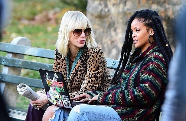 Cate Blanchett met Rihanna in Ocean's 8