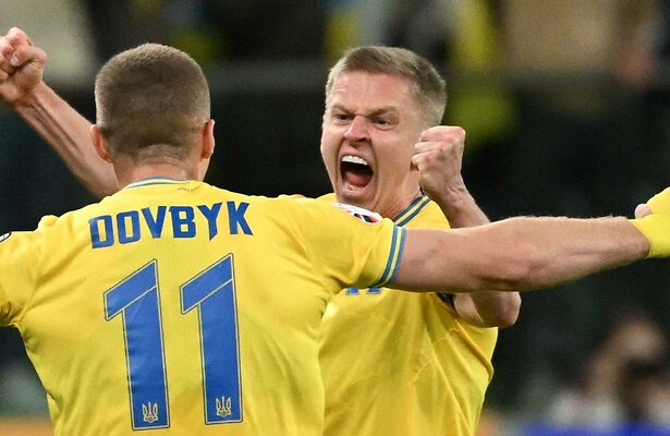 Artem Dovbyk en Oleksandr Zinchenko