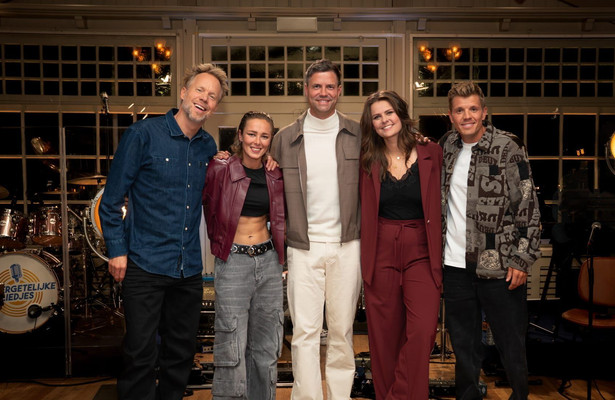 Diggy Dex, SERA, Simon Keizer, Mell en Jaap Reesema