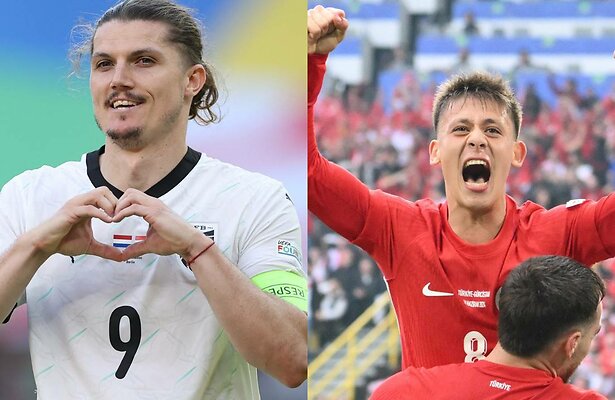 marcel Sabitzer van Oostenrijk en Arda Guler van Turkije