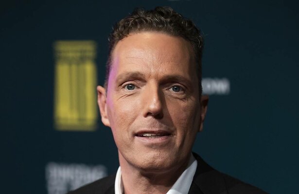 Rob Geus op rode loper.