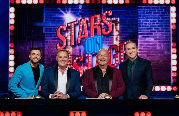 Buddy Vedder, Albert Verlinde, Paul de Leeuw en Jamai Loman voor Stars on Stage