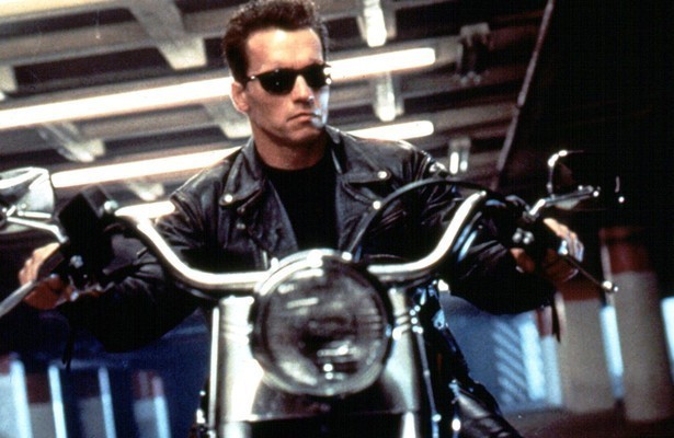 Arnold Schwarzenegger in The Terminator 2: Judgment Day
