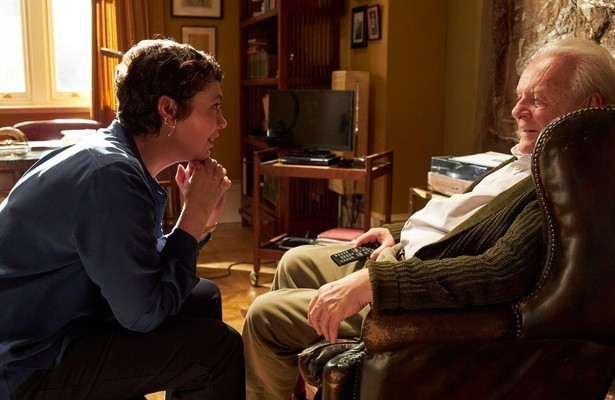 Anthony Hopkins en Olivia Colman in The Father