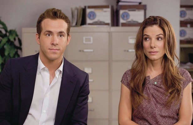 Ryan Reynolds en Sandra Bullock in The Proposal