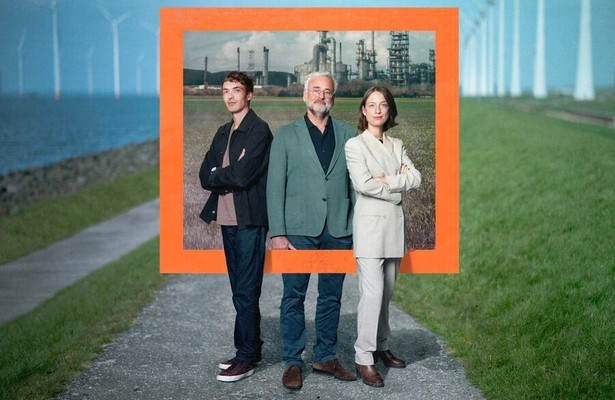 Jan van Poppel, Jeroen Smit en Daphné Dupont-Nivet