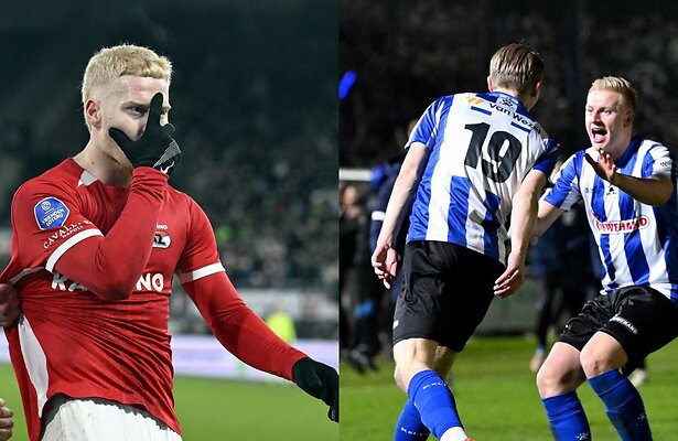 Mexx Meerdink (AZ) vs. Milan Zonneveld (Quick Boys)