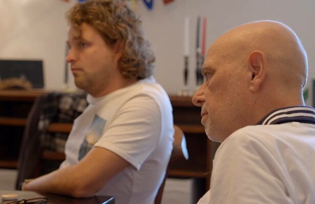 Martijn en zijn vader Ronald in B&B Vol Liefde: Hoe Is Het Nu Met?.