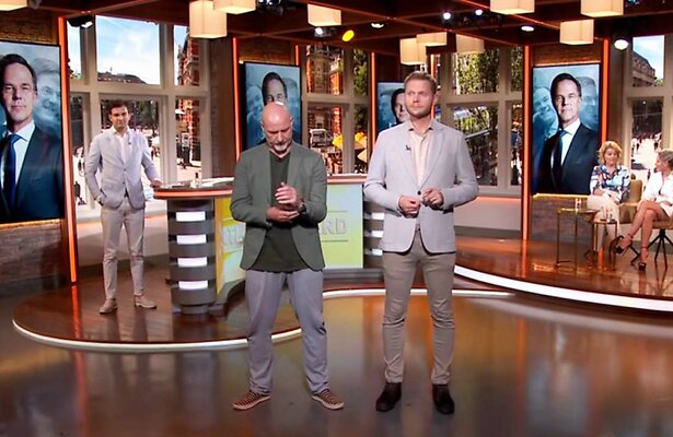 Eddy Zoëy en Luuk Ikink in RTL Boulevard
