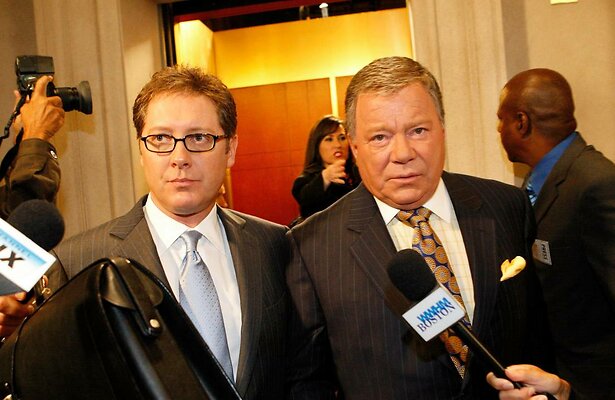 James Spader en William Shatner